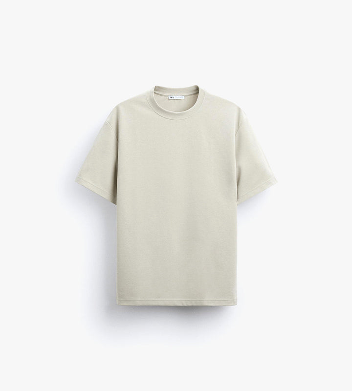 Cotton sleeve t-shirt