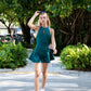 Rose zipper Dress