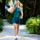 Rose zipper Dress